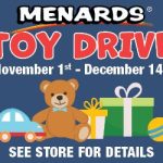 Menard’s Annual Toy Drive Starts November 1st — Bowman Business news